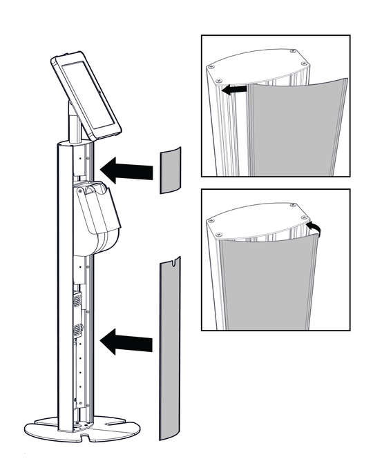 T-Kiosk Custom Branded Artwork