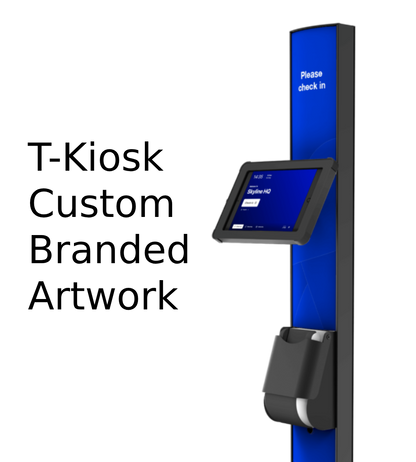 T-Kiosk Custom Branded Artwork