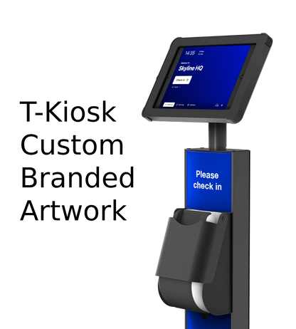 T-Kiosk Custom Branded Artwork
